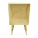 Nicho de Chão Retro com Pé Palito 62x35x26 Mdf Madeira Nicho de Chão Retro com Pé Palito 62x35x26 Mdf Madeira