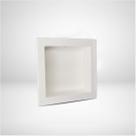 Nicho de embutir em mármore sintético branco 30x30cm