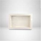 Nicho de embutir em mármore sintético branco 30x50CM