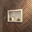Nicho de Embutir para Banheiro 56,5cm Porcelanato Técnico Polido
