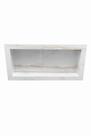 Nicho De Imbuir banheiro 80x40x10 Suporte Para beleza cor:branco
