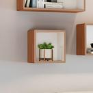 Nicho de Parede 33cm Dalla Costa 100% Mdf