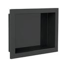 Nicho De Parede Embutir P/ Banheiro 30x40cm Preto Estrela Nicho De Parede Embutir P/ Banheiro 30x40cm Preto Estrela
