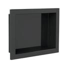 Nicho De Parede Embutir P/ Banheiro 30x40cm Preto Estrela Nicho De Parede Embutir P/ Banheiro 30x40cm Preto Estrela