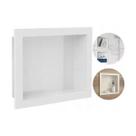 Nicho de Parede para Embutir 30x40cm Branco