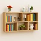 Nicho Decorativa MDF Cru 60x90x18cm porta livros enfeites