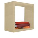 nicho decorativo 30x30x20 cm natural Hub18