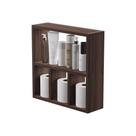 Nicho Decorativo Organizador para Banheiro Nogal 40cm Nancy