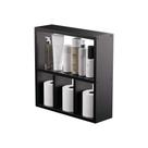 Nicho Decorativo Organizador para Banheiro Preto 40cm Nancy