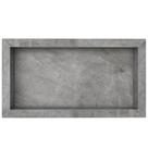 Nicho Diamante Em Porcelanato 60x30cm Cinza - P100342 - COZIMAX