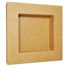 Nicho Duplo Quadrado 30x30x6 Porta Maternidade Mdf Madeira Nicho Duplo Quadrado 30x30x6 Porta Maternidade Mdf Madeira