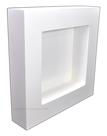 Nicho Duplo Quadrado 30x30x6 Porta Maternidade Mdf Madeira Pintado Nicho Duplo Quadrado 30x30x6 Porta Maternidade Mdf Madeira Pintado