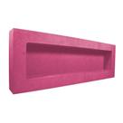 Nicho Duplo Retangular 60x20x6 Mdf Madeira Pintado
