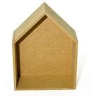 Nicho Em Formato De Casinha Com Fundo 1 Unidade Mdf Cru Nicho Em Formato De Casinha Com Fundo 1 Unidade Mdf Cru