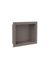 Nicho embutir 30x40cm cinza estrela