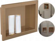Nicho Embutir Parede 30x40cm Para Banheiro E Cozinha