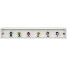 Nicho Funko Branco 100x16x18 Puxador Natural Nicho Funko Branco 100x16x18 Puxador Natural
