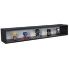 Nicho Funko Portas Correr Vidro Preto 100x16x18