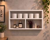 Nicho Grande Pra Decoração Nicho Organizador 63 x 46 x 15 Nicho Grande Pra Decoração Nicho Organizador 63 x 46 x 15