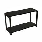 Nicho Industrial Brasforma 2 Prateleiras com Suporte Preto 60x20cm Nicho Industrial Brasforma 2 Prateleiras com Suporte Preto 60x20cm