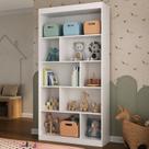 Nicho Infantil Organizador 4 Prateleiras Olivia Espresso Móveis