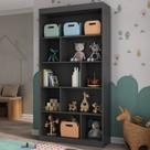 Nicho Infantil Organizador 4 Prateleiras Olivia Espresso Móveis