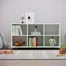Nicho Infantil Organizador 6 Prateleiras Movelbras Branco