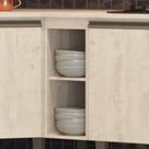 Nicho Inferior 69,5x20x54cm Greta Móveis Bege Crema