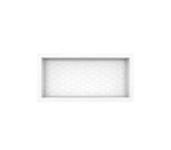 Nicho Max em Plástico Injetado 3D 60x27 Cozimax - Branco Nicho Max em Plástico Injetado 3D 60x27 Cozimax - Branco