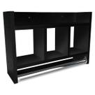 Nicho Mdf De Parede Para Banheiro Porta Toalha Suspenso Preto Nicho Mdf De Parede Para Banheiro Porta Toalha Suspenso Preto