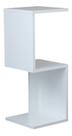 Nicho Mesa Cabeceira S 24x24x60 Quarto Decoração - Branco