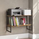 Nicho Mini Estante com 2 Prateleiras 72cm Estilo Industrial LI008 Kappesberg Industrial
