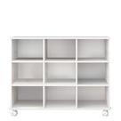 Nicho Organizador 108 x 83cm com rodízios - Qmovi Nicho Organizador 108 x 83cm com rodízios - Qmovi