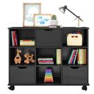 Nicho Organizador 3 Gavetas Preto - Qmovi Nicho Organizador 3 Gavetas Preto - Qmovi