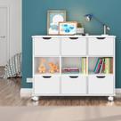 Nicho Organizador com 6 Gavetas Branco