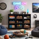 Nicho Organizador Estante Multiuso 9 Nichos Com Rodízios Para Sala, Quarto, Home Office e Brinquedos Nicho Organizador Estante Multiuso 9 Nichos Com Rodízios Para Sala, Quarto, Home Office e Brinquedos