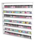 Nicho Organizador Expositor Para Esmaltes Com 7 Prateleiras