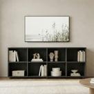 Nicho Organizador Horizontal Preto - Movelbras