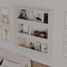 Nicho Organizador Infantil Bambino Branco para Livros e Brinquedos