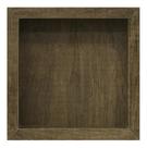 Nicho Para Banheiro Deluxe - Antique Wood - 30x30x10cm