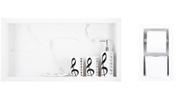 Nicho Para Banheiro m Porcelanato E Porta Papel Higiênico Duplo _ Kit com 2 peças (Gioia) Nicho Para Banheiro m Porcelanato E Porta Papel Higiênico Duplo _ Kit com 2 peças (Gioia)
