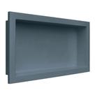 Nicho Para Banheiro Modelo Tipo Porcelanato Parede Embutir 30x60cm Grafite Nicho Para Banheiro Modelo Tipo Porcelanato Parede Embutir 30x60cm Grafite