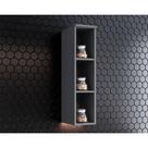 Nicho para Cozinha Aéreo Americana 20cm Cinza - Henn
