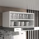 Nicho para Cozinha Aéreo Veneza Branco