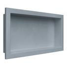 Nicho para embutir 30x60cm arquitech cinza urbano