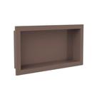 Nicho para Embutir Arquitech Plástico Alto Brilho Cappuccino 30x60cm Nicho para Embutir Arquitech Plástico Alto Brilho Cappuccino 30x60cm