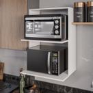 Nicho para Micro-ondas e Forno Suporte Suspenso Lauren