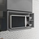 Nicho para Micro-ondas Ketlin Cinza Nicho para Micro-ondas Ketlin Cinza