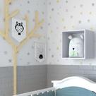 Nicho para Quarto Infantil Bramov Móveis Cinza Cristal Nicho para Quarto Infantil Bramov Móveis Cinza Cristal