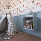 Nicho para Quarto Infantil Bramov Móveis Cinza Cristal Nicho para Quarto Infantil Bramov Móveis Cinza Cristal